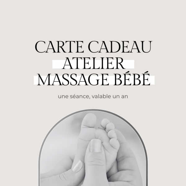 Atelier massage ayurvédique bébé - Bon Cadeau